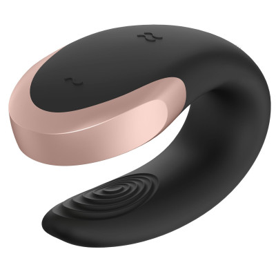 Смарт-вібратор для пар Satisfyer Double Love (Black) (м'ята упаковка)