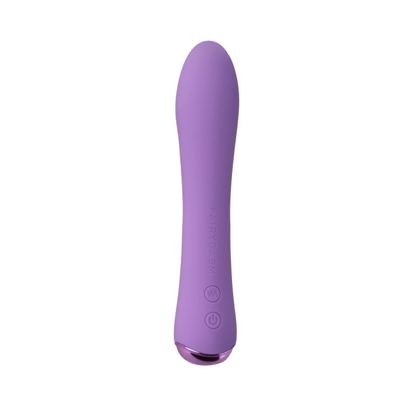 Вібратор із підігрівом FairyGasm WowGenie violet, підігрів до 42 °C