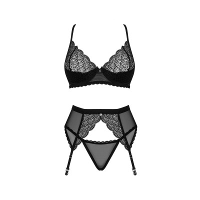 Комплект білизни Obsessive Chemeris XL/2XL (сет із 3)