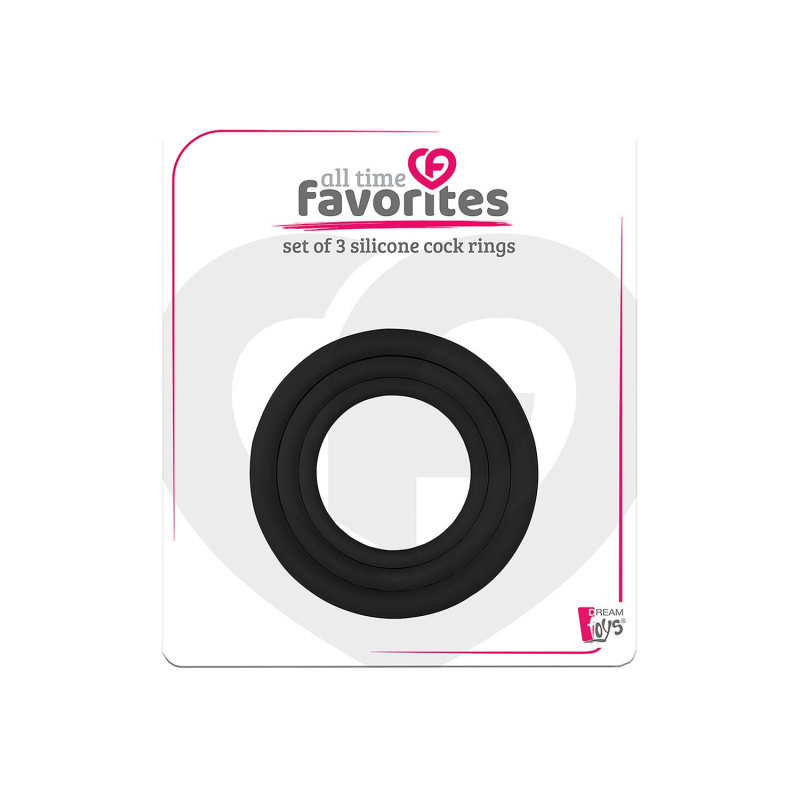 Набір ерекційних кілець Dream Toys ALL TIME FAVORITES COCKRINGS