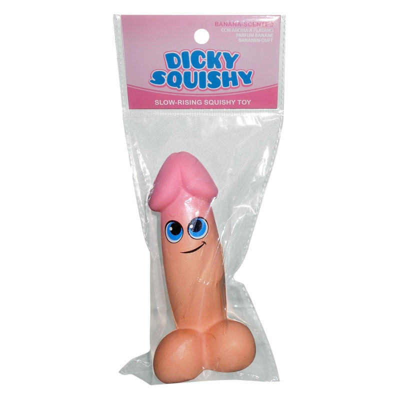 Іграшка-антистрес у вигляді члена Kheper Games Dicky Squishy бежевий