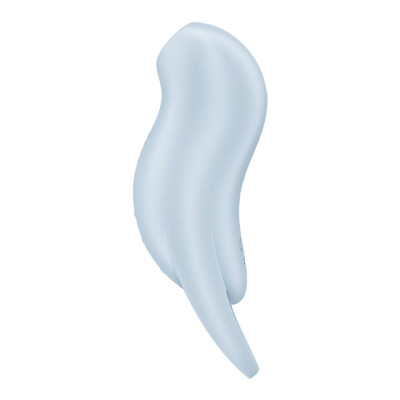 Вакуумний стимулятор із вібрацією Satisfyer Pocket Pro 1 Blue