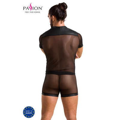 Чоловіче боді + труси 052 SET MICHAEL Black XXL/3XL - Passion