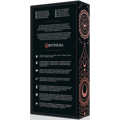 Вібратор для зони G Rithual Kriya, чорний