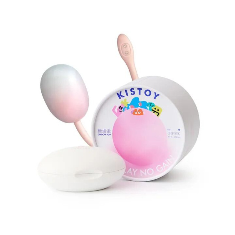 Віброяйце KISSTOY Choco Pop