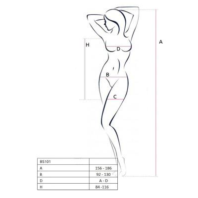 Бодістокінг Passion BS101 Red