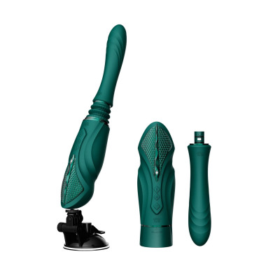 Компактна секс-машина Zalo - Sesh Turquoise Green Компактна секс-машина Zalo - Sesh Turquoise Green