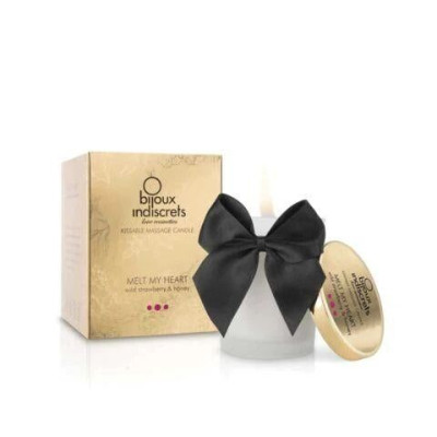 Масажна свічка Bijoux Indiscrets MELT MY HEART Caramel - Солона карамель, 70г