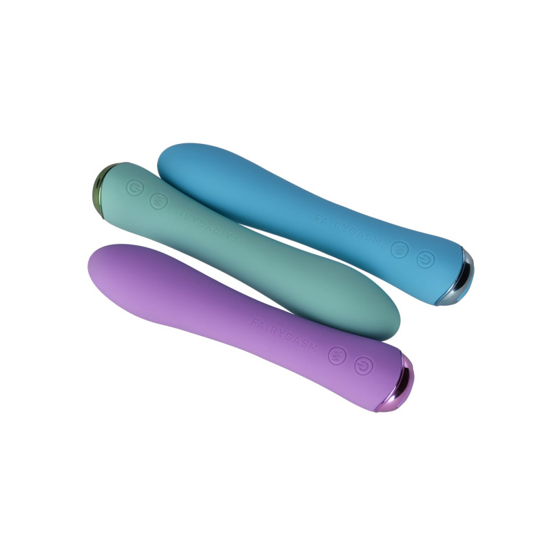 Вібратор із підігрівом FairyGasm WowGenie blue, підігрів до 42 °C