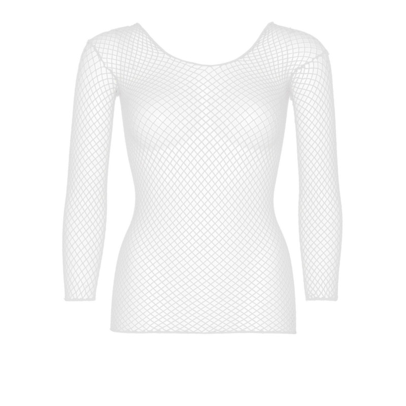 Топ Leg Avenue Long Sleeves T-Shirts White One Size