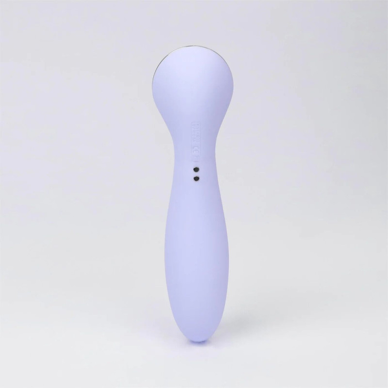Вакуумний вібратор KISSTOY Polly Plus Purple з підігрівом