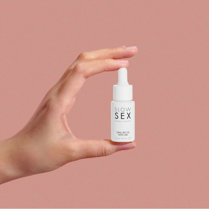 Олія для орального сексу Bijoux Indiscrets SLOW SEX Oral Sex Oil CBD 15 мл