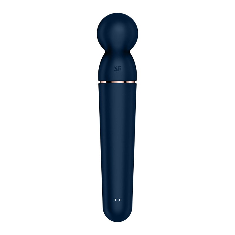 Вібромасажер Satisfyer Planet Wand-er Blue/Rosegold