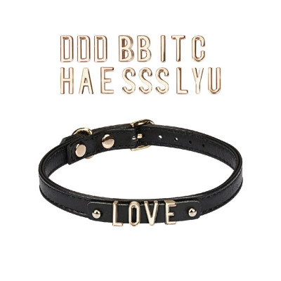 Чокер Liebe Seele DIY Choker with 21 Removable Letters Чокер Liebe Seele DIY Choker with 21 Removable Letters