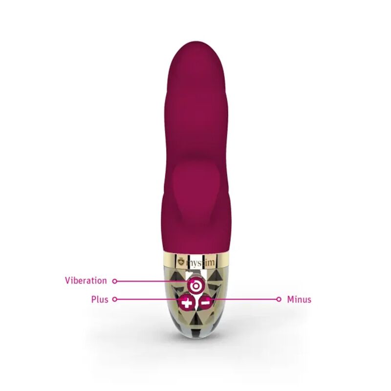 Вібратор-кролик Mystim Hop Hop Bob Fuchsia