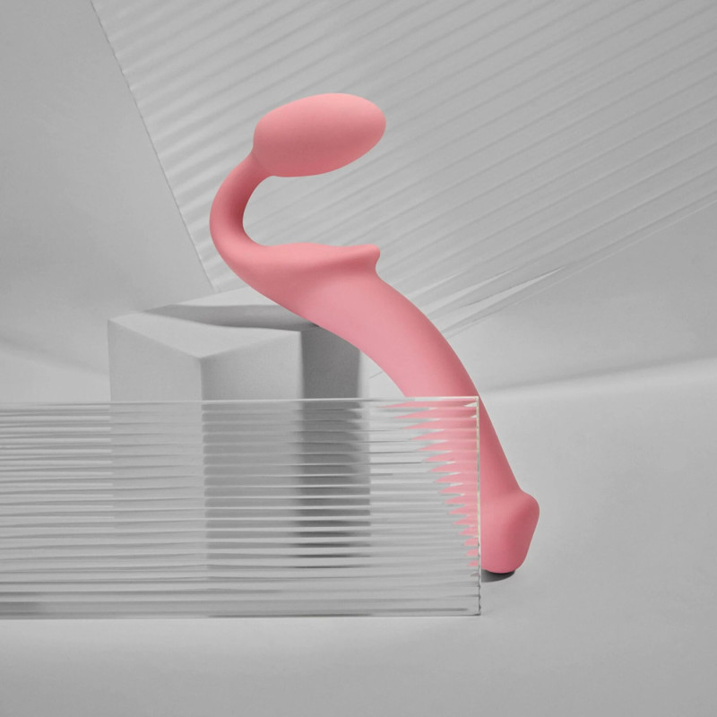 Безремневий страпон Strap-On-Me Rose L, повністю регульований, діаметр 3,7см
