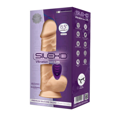 Фалоімітатор із вібрацією SilexD Norman Vibro Flesh з пультом (Model 1)