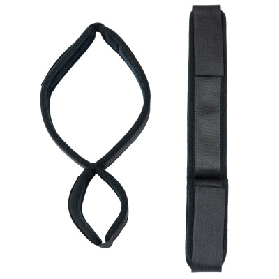 Фіксатори для руки та стегна Punishment - Thigh to Wrist Restraints - Black