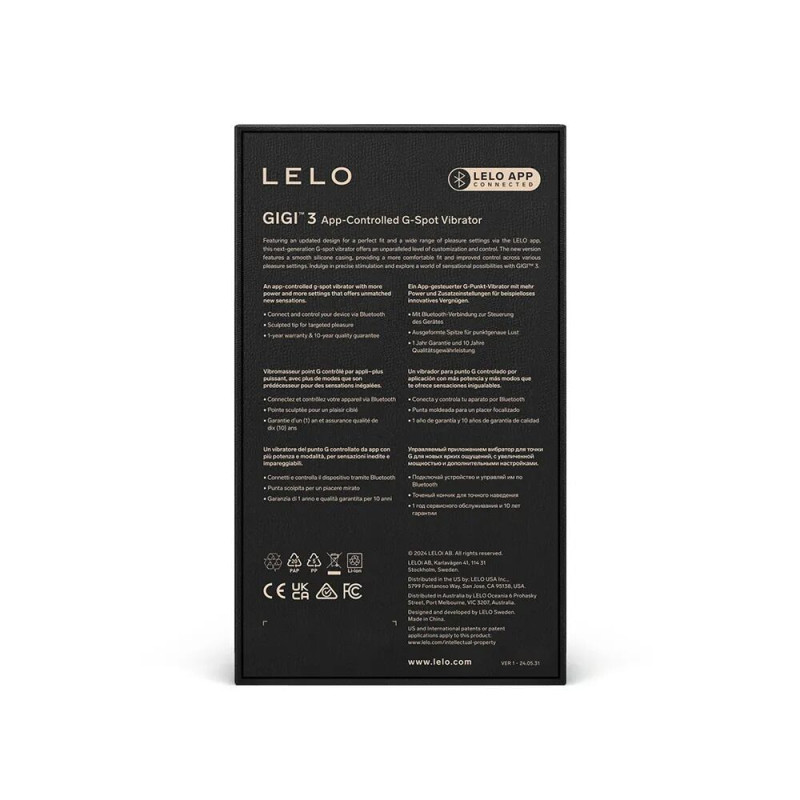 Вібратор точки G LELO GIGI 3 Powder Blue
