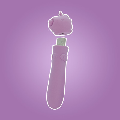 Вібратор-єдиноріжка Unihorn USB Bullet - Karma Lilac, віброкуля, USB зарядка