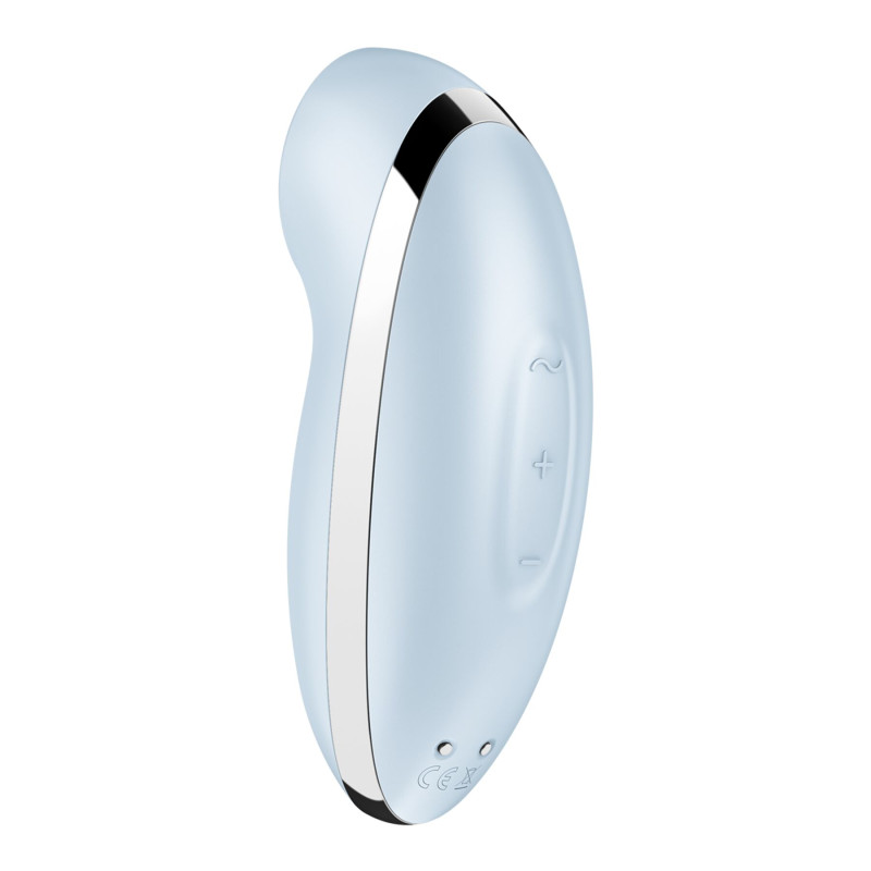 Вібростимулятор-пульсатор Satisfyer Tap & Climax 2 Blue