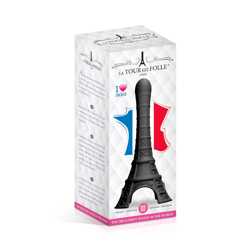 Вібратор La Tour Est Folle Paris Black