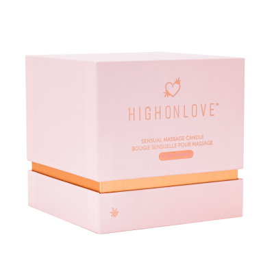 Масажна свічка HighOnLove Sensual Massage Candle - Бутони троянди, 250 мл