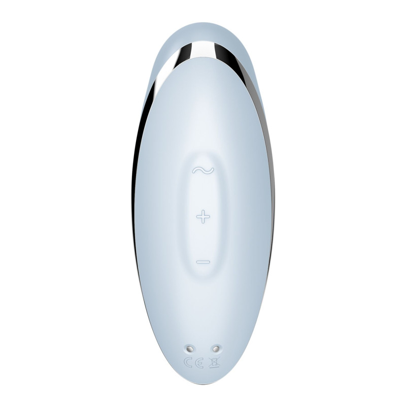 Вібростимулятор-пульсатор Satisfyer Tap & Climax 2 Blue