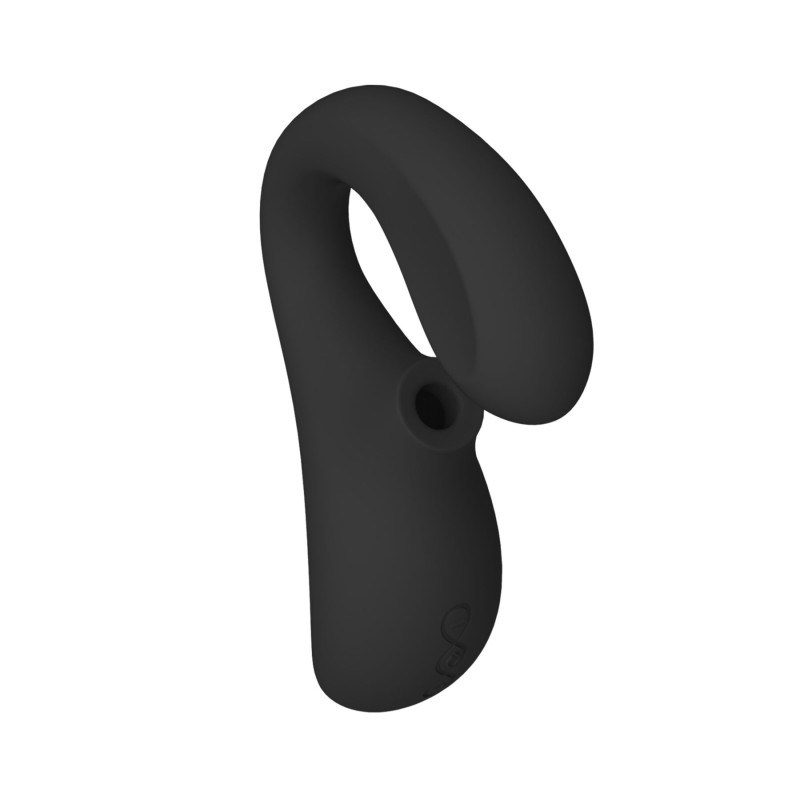 Звуковий вакуумний стимулятор с вибрацией LELO Enigma Black