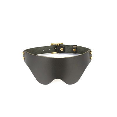 Шкіряна маска на очі Liebe Seele Samurai Blindfold