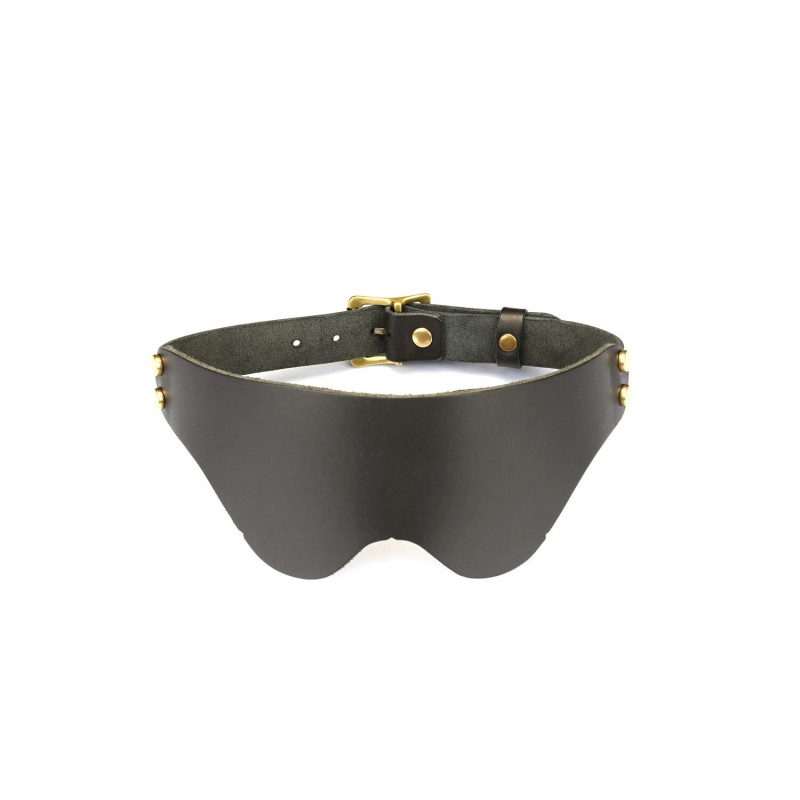 Шкіряна маска на очі Liebe Seele Samurai Blindfold