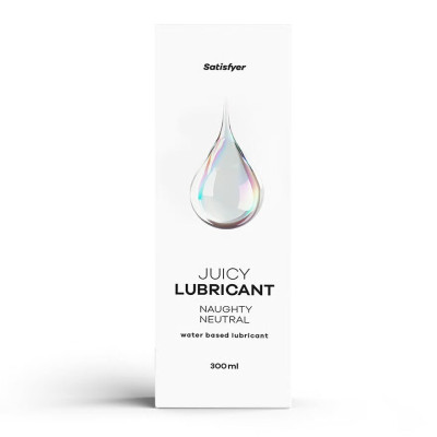 Лубрикант на водній основі Satisfyer Juicy Naughty Neutral 300 мл