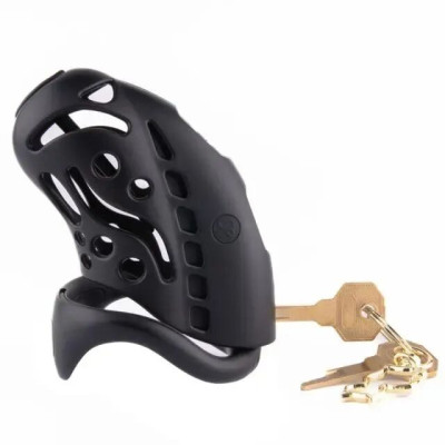 Клітина для члена з електростимуляцією LOCKINK SEVANDA Nautilus Estim Chastity Cage