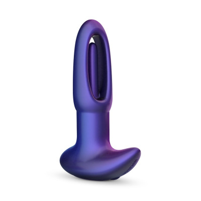 Анальна пробка з вібромовою Hueman - Voyager Butt Plug With Tapping