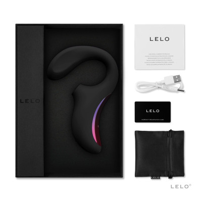 Звуковий вакуумний стимулятор LELO Enigma Cruise Black з вібрацією