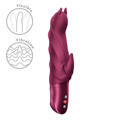 Вібратор Fun Factory Darling Devil Wine Red