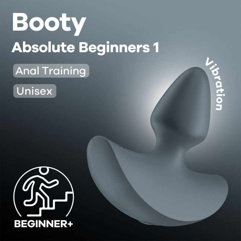 Анальна вібропробка Satisfyer Booty Absolute Beginners 1 для початківців