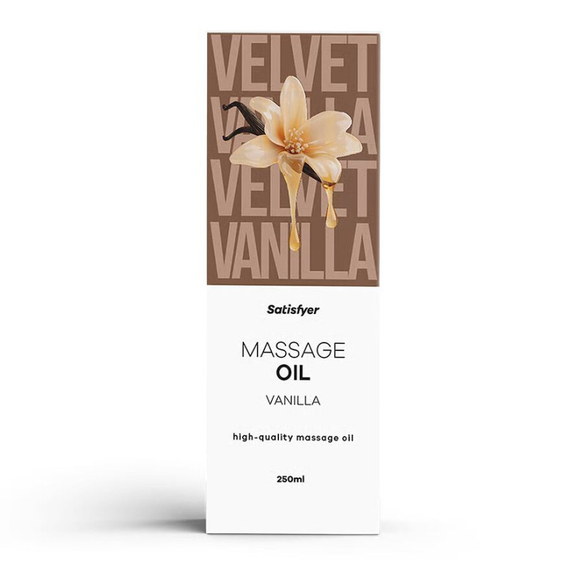 Масажна олія Satisfyer Vanilla 250 мл