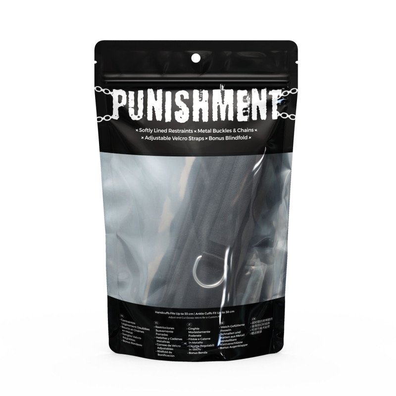 Хрестовина Punishment - Hog-Tie - Black