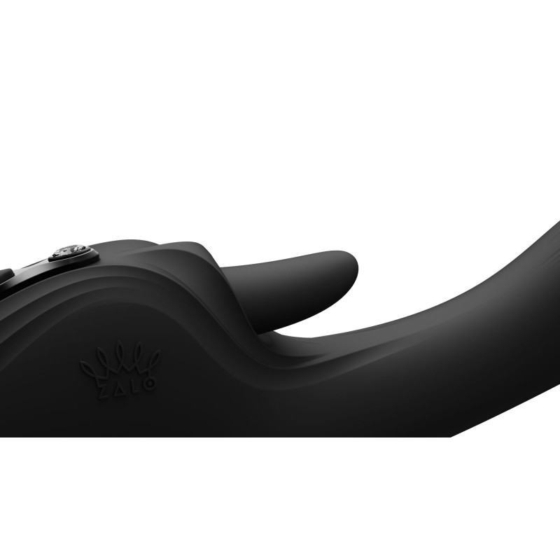 Вібратор-кролик Zalo Ares Obsidian Black