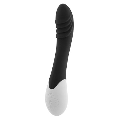 Вібратор S Pleasures Premium Phoenix, для точки G, чорний, водостійкий, 16 видів вібрації, нагрівання