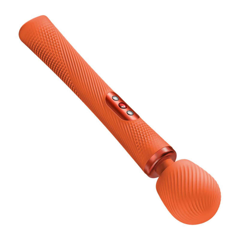 Вібромасажер Fun Factory VIM Vibrating Wand Orange, суперпотужний та легкий, до 6 годин роботи