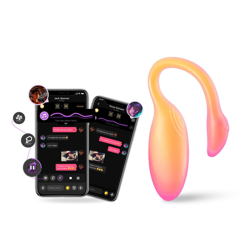 Смарт-віброяйце Magic Motion Flamingo Max Orange