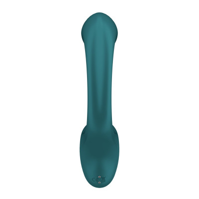 Вагінально-кліторальний вібратор Satisfyer G for Goddess 2 Bottle Green
