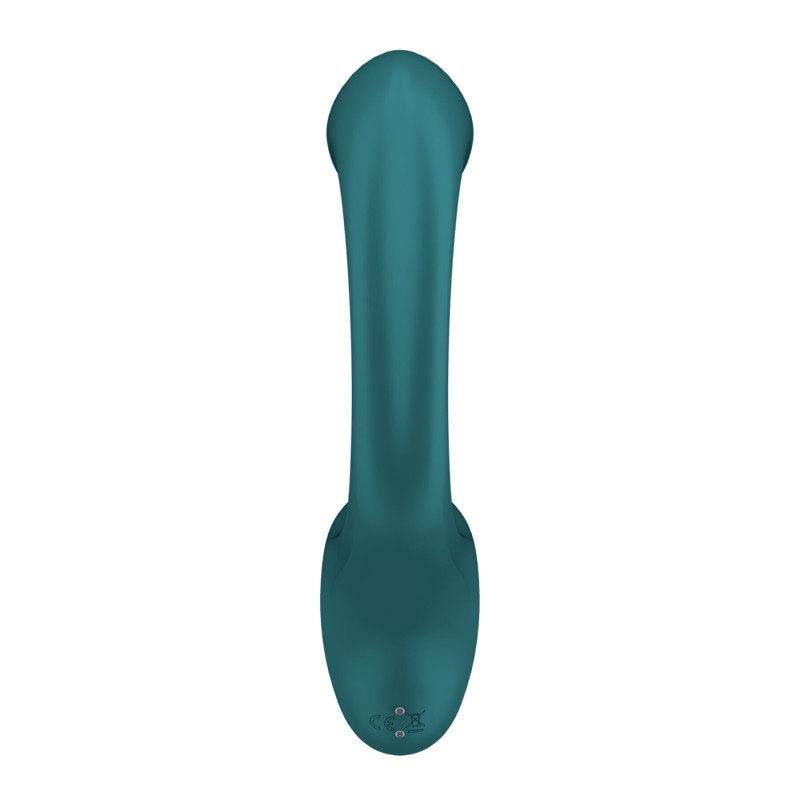 Вагінально-кліторальний вібратор Satisfyer G for Goddess 2 Bottle Green