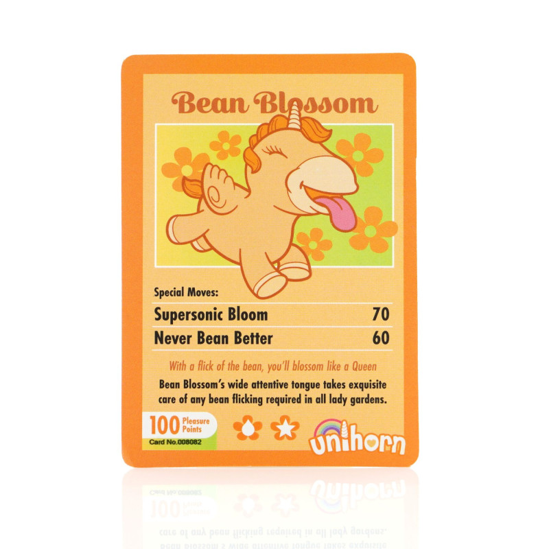 Вібратор-єдиноріжка Unihorn - Bean Blossom, пульсуючий язичок