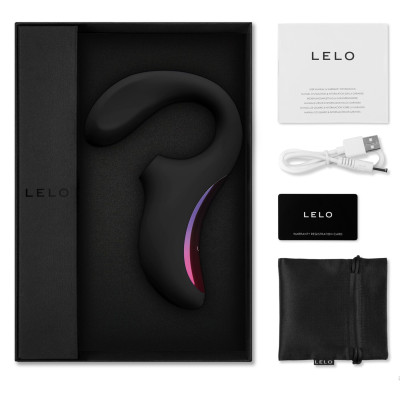 Звуковий вакуумний стимулятор LELO Enigma Black