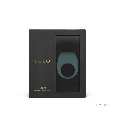 Ерекційне кільце LELO Tor 2 Green, з вібрацією