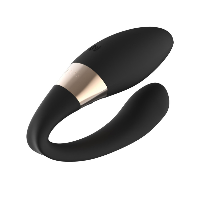 Вібратор для пар LELO Tiani Duo Black, 2 мотори, пульт ДУ