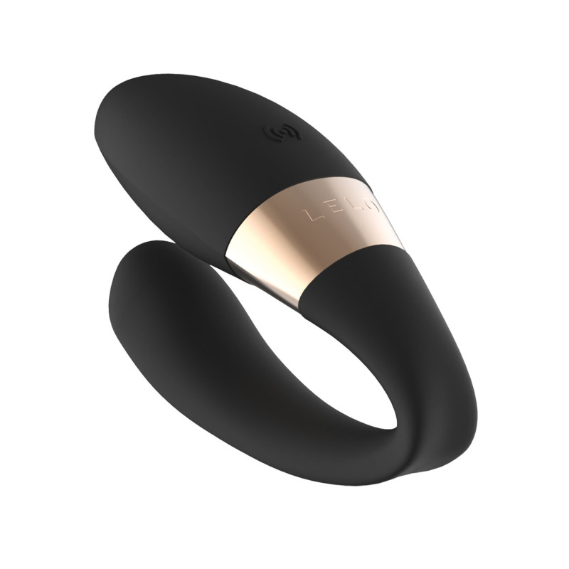 Вібратор для пар LELO Tiani Duo Black, 2 мотори, пульт ДУ